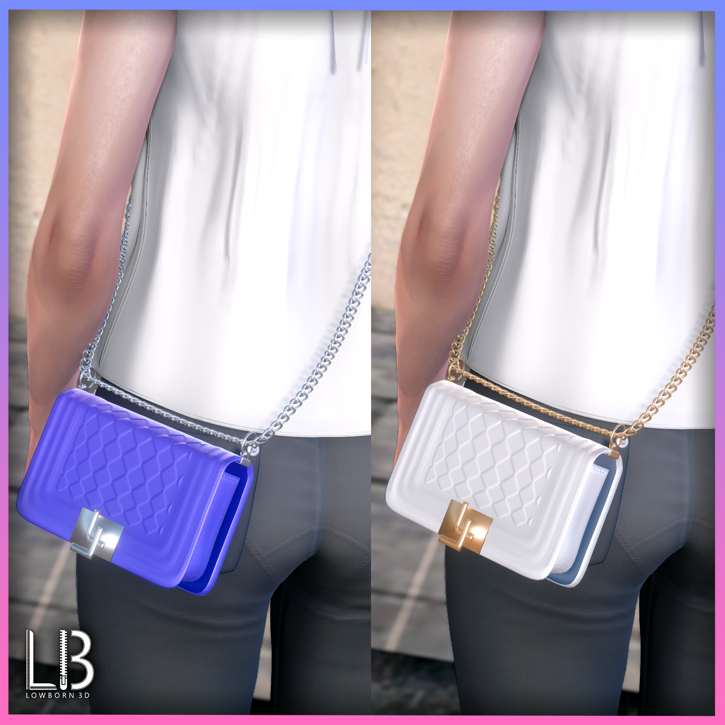 Chainel Purse Sling Honey Select 2