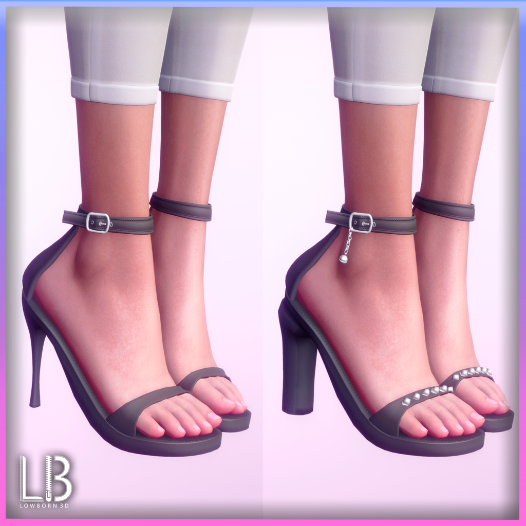 Vanta High Heels - Honey Select 2 Clothing Mod