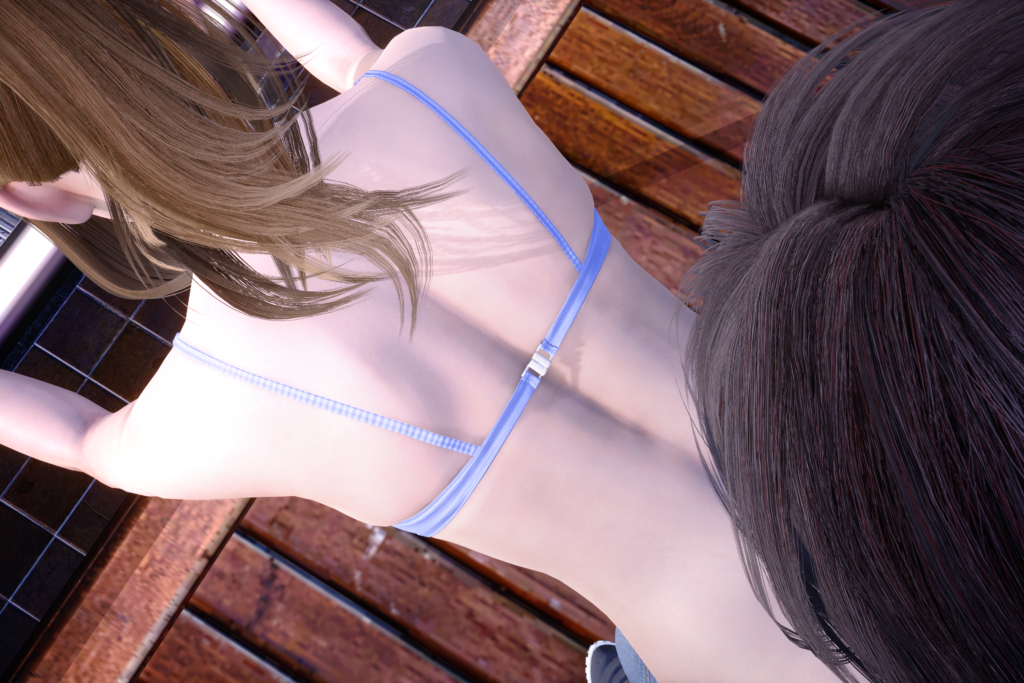 back view couple scenario