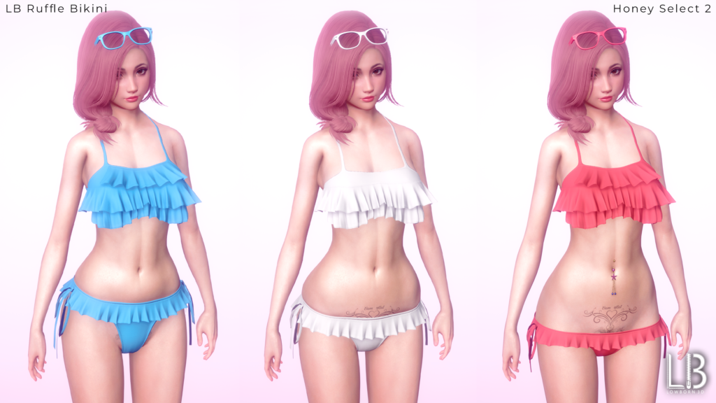 Ruffle Bikini HS2 3 Variant